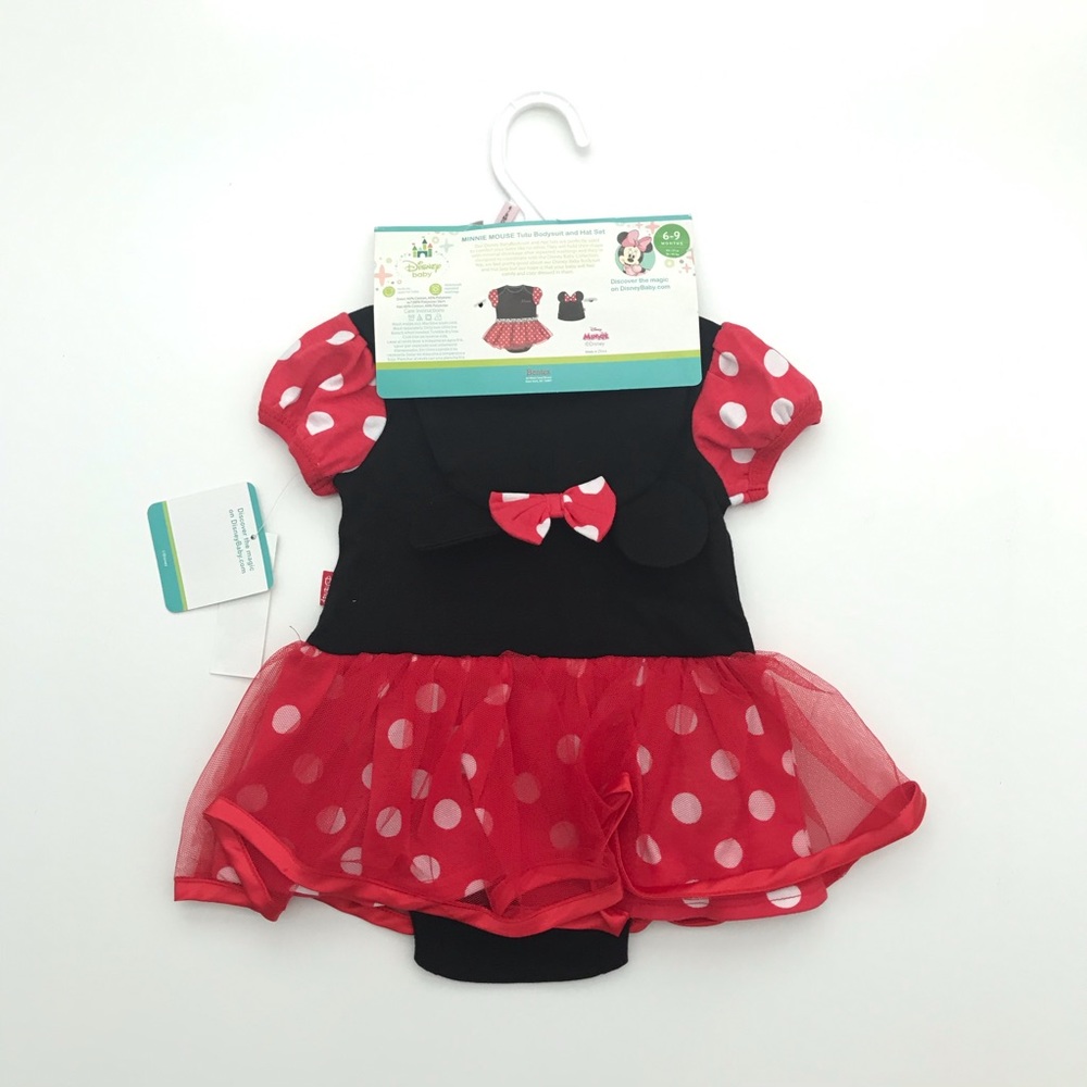 Disney (NEW) Baby Girls Minnie Mouse Set 6-9 Month - Picture 4 of 5